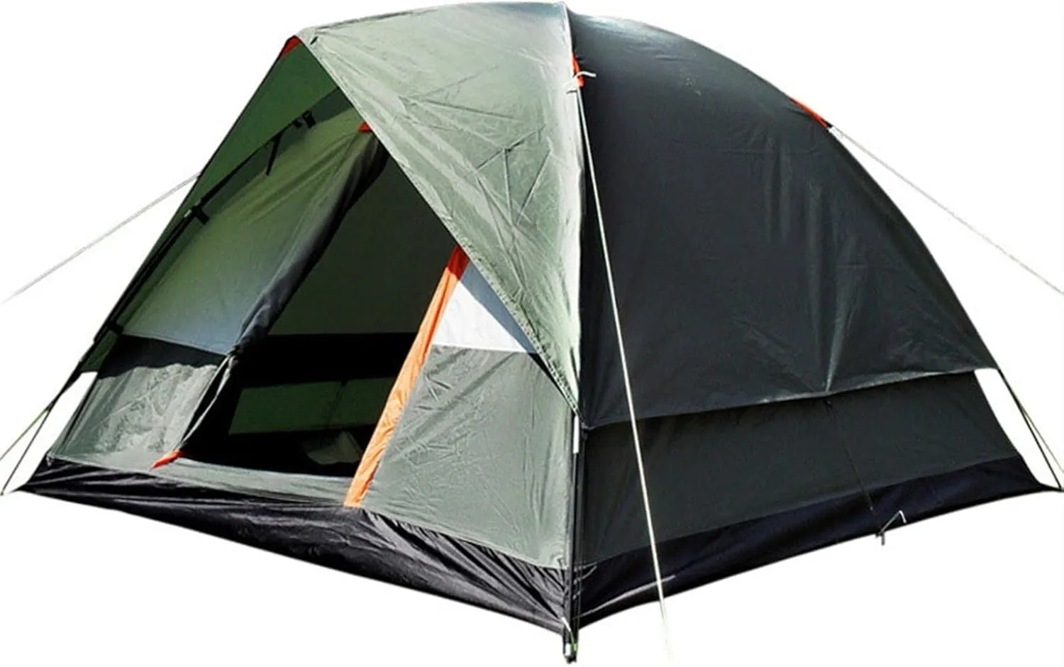 Camping Tent Waterproof,1/2 Person Ultralight Backpacking Tent - 4 Season Lightweight Waterproof Camping Tent for Outdoor Camping, Hiking,Mountaineering,3KG (Color : Green) (Green)