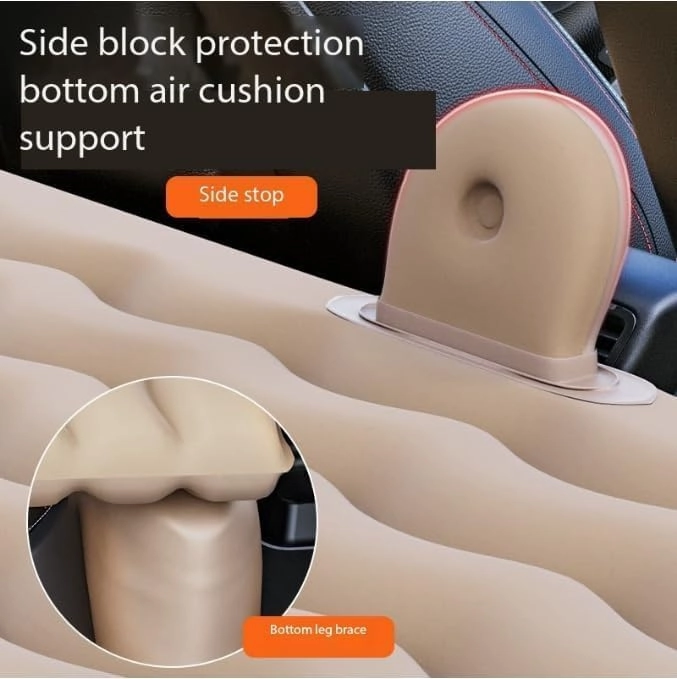 Car Air Mattress Back Seat for Hyundai Elantra,Double Side Flocking Car Bed Portable Air Mattress Car Sleeping Mattress Car Accessories Cars Camping Bed,Grey