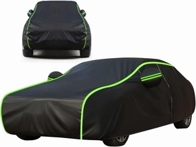Car Cover Outdoor for Daihatsu Charmant(420x162x138cm),Customized car Cover, Four Seasons, Side Door, Waterproof, dustproof, Anti-Aging