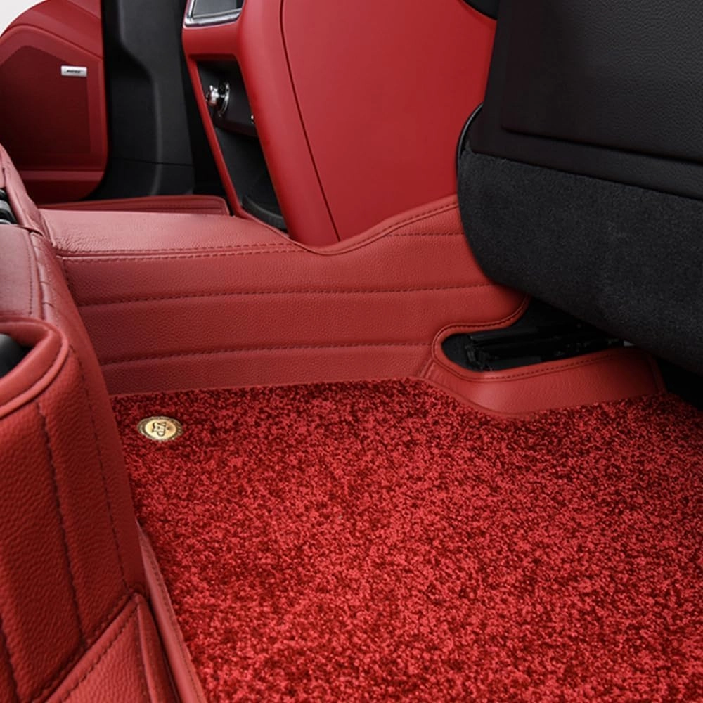 Car Floor Mats for Lamborghini Gallardo LP 570-4 Blancpain LP570-4 2011, All-Weather Protection Floor Liners Full Coverage Pads Carpets Floor Protection Underlay Accessories,B
