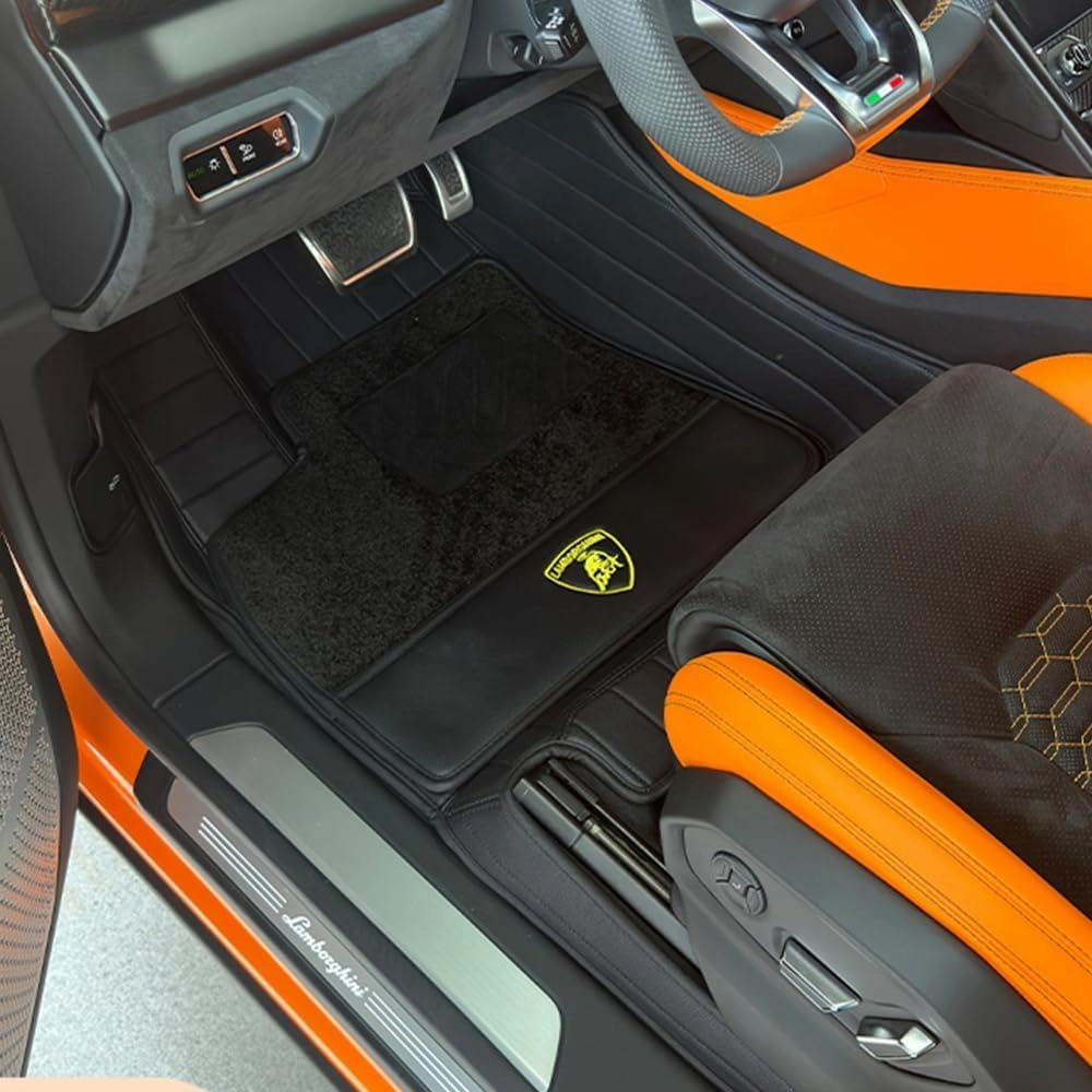 Car Floor Mats for Lamborghini Gallardo LP 570-4 Blancpain LP570-4 2011, All-Weather Protection Floor Liners Full Coverage Pads Carpets Floor Protection Underlay Accessories,B