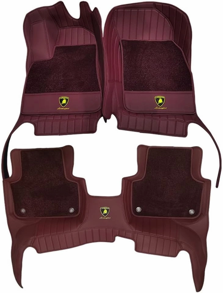 Car Floor Mats for Lamborghini Gallardo LP 570-4 Blancpain LP570-4 2011, All-Weather Protection Floor Liners Full Coverage Pads Carpets Floor Protection Underlay Accessories,B
