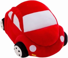 Car Plush Toys, Kids car Plush Pillow Pillow Toys, Best Gift for Kids Birthday Party. 1 Piece (Red 16 inches)
