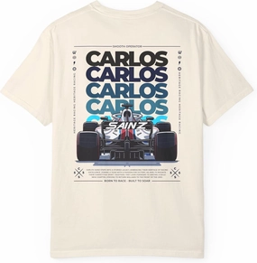 Carlos Sainz Next Chapter Unisex T-Shirt – Bold Graphic Design | Racing Tribute Tee | Comfortable Fan Apparel