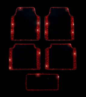 Carpets Ultra Bling Full Car Red