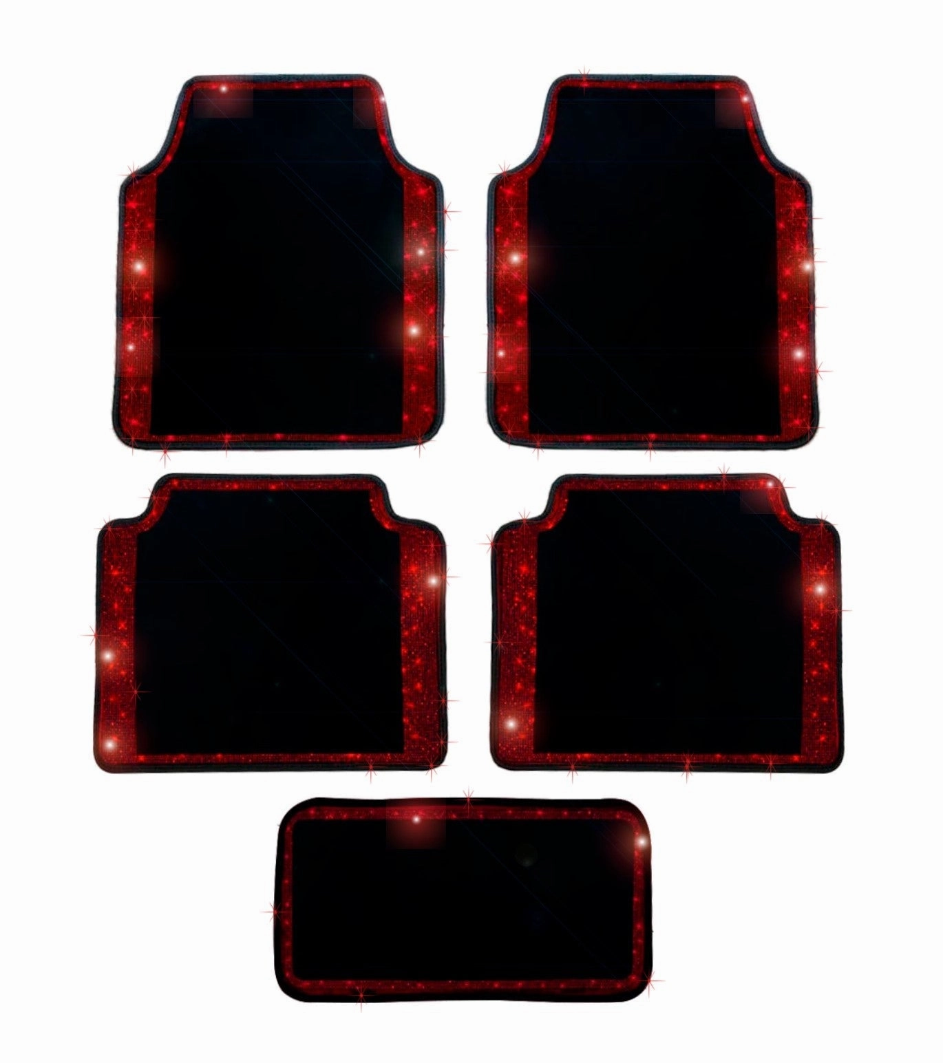Carpets Ultra Bling Full Car Red