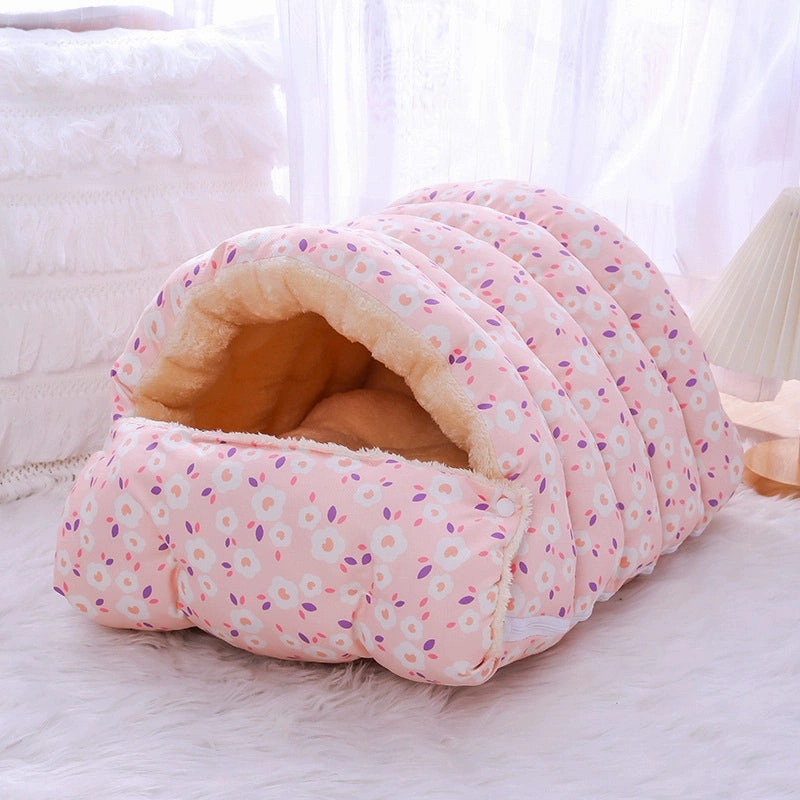 Cat Sleeping Bag Warm Bed