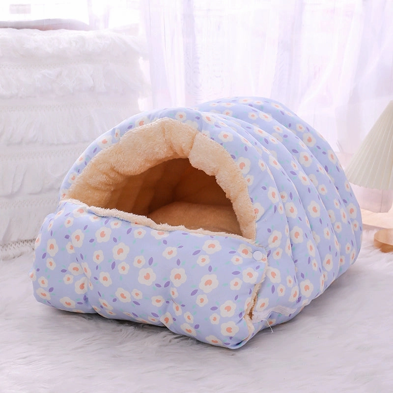 Cat Sleeping Bag Warm Bed