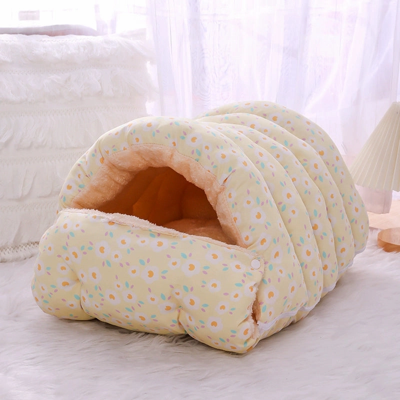 Cat Sleeping Bag Warm Bed