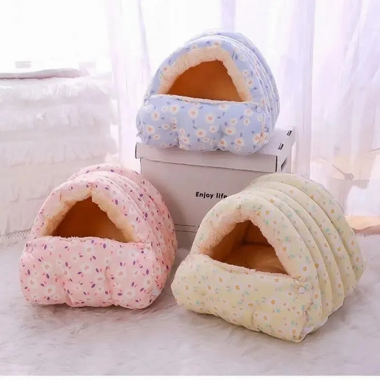 Cat Sleeping Bag Warm Bed