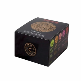Ceremonie Tea Gourmet Variety Sampler Pack - Collection of 10 Assorted Single Serve Flavors - 20 Petite Mini Cubes with 2 Cubes of each Flavor - Ideal Gift for Tea Lovers