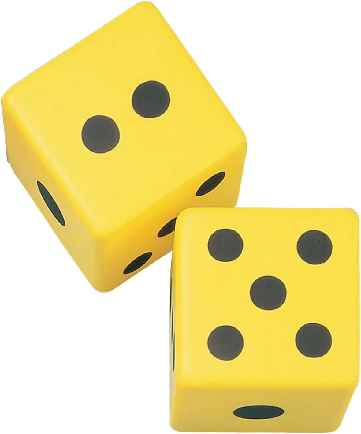 Champion Sports 6 Inch Coated Foam Dice