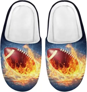 Children's Plush Slippers Fuzzy House Non-Slip Home Warm Slipper Indoor Soft Shoes with Slide-in for Winter Bedroom