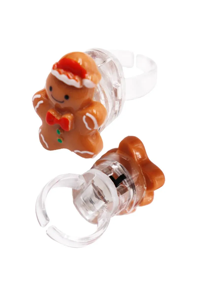 Christmas Ornament Resin LED Light-Up Ring