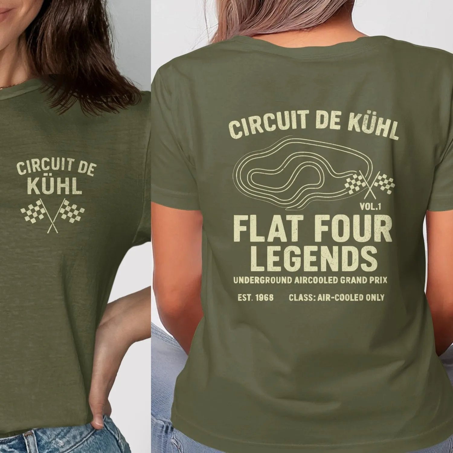 Circuit de Kühl Flat Four Legends Vol.1 Racing T-Shirt