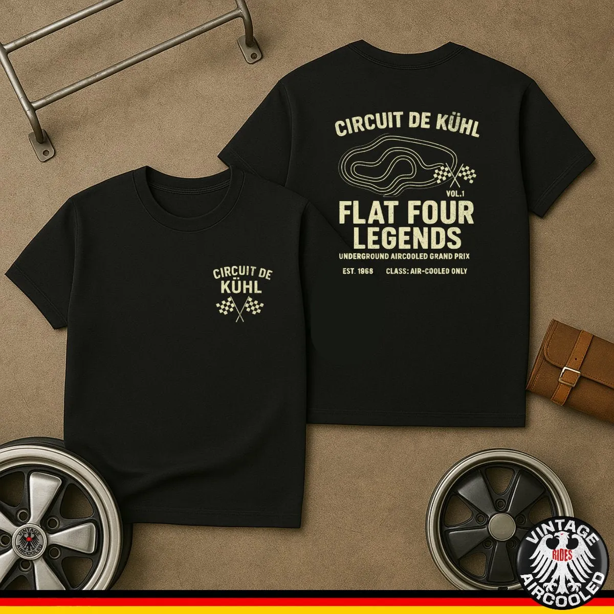 Circuit de Kühl Flat Four Legends Vol.1 Racing T-Shirt