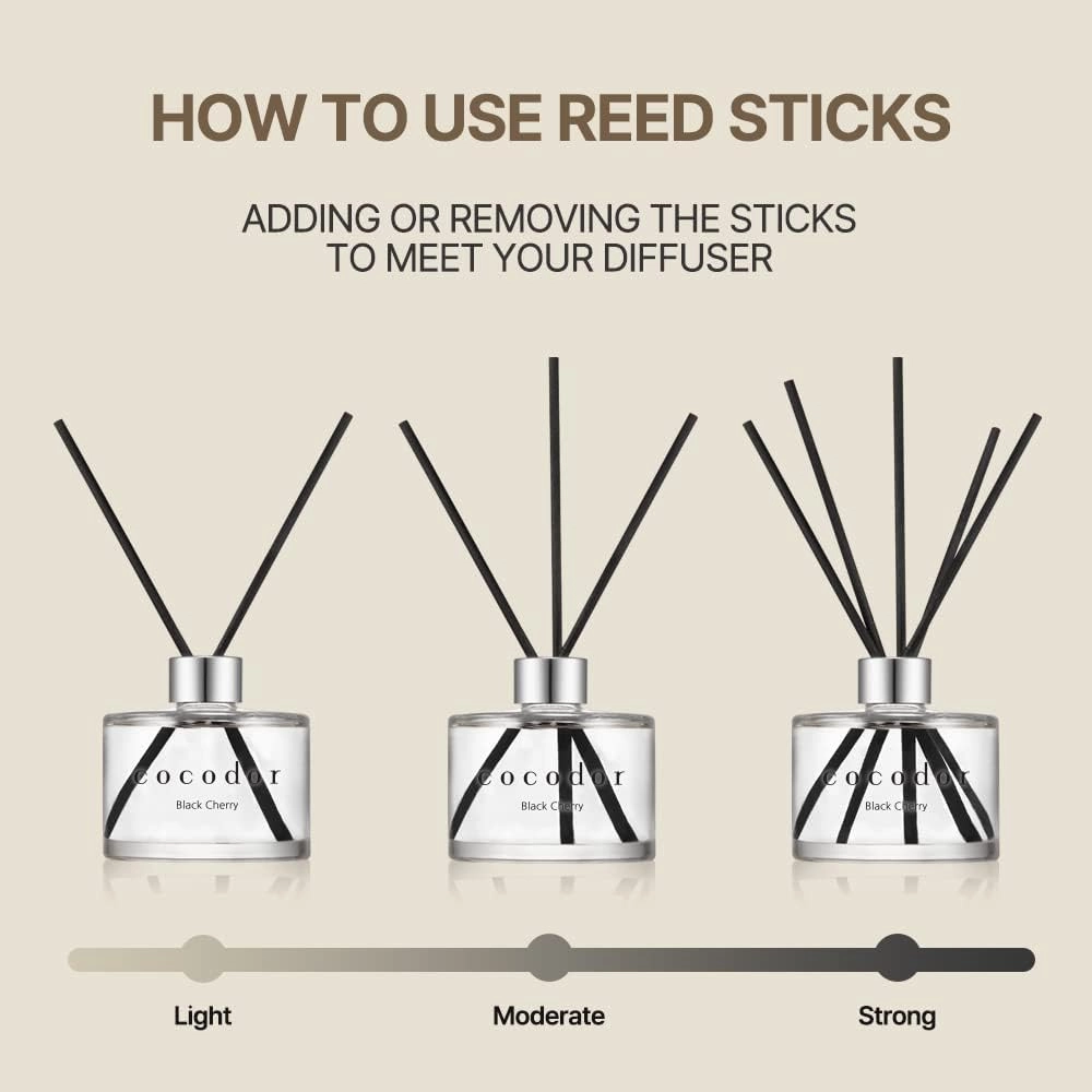 COCODOR Signature Reed Diffuser Set/Refreshing Air / 6.7oz /1 Pack/Home Fragrance Diffuser, Oil Scent Diffuser for Bathroom Shelf Decor
