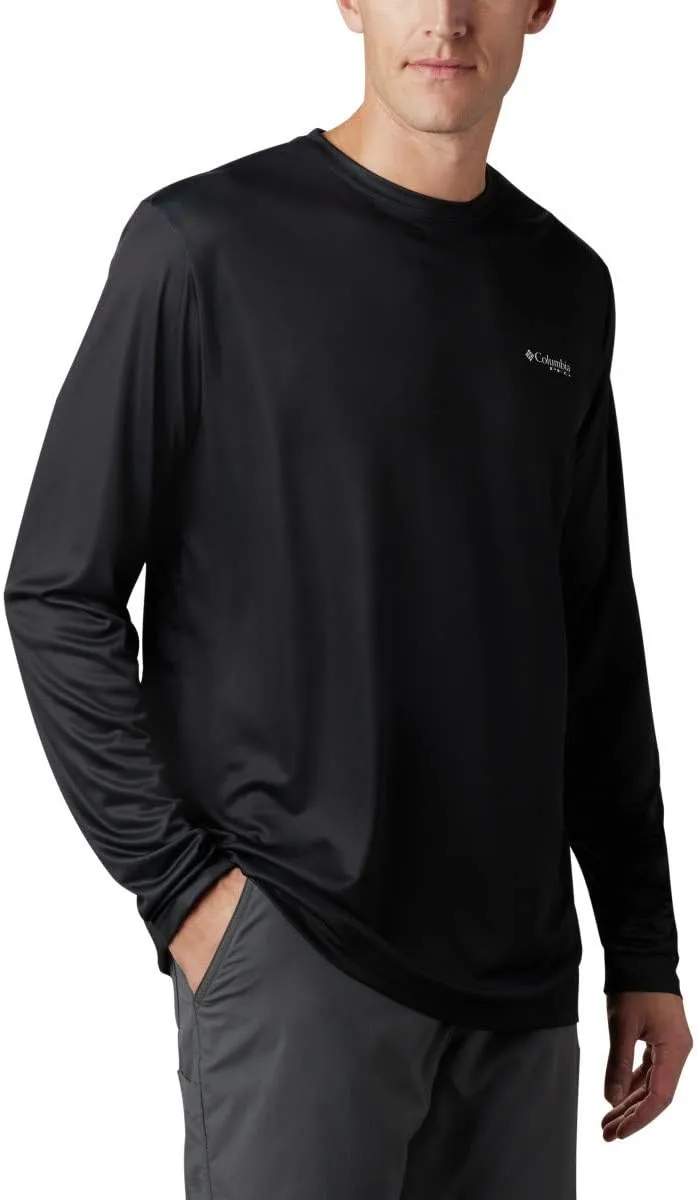 Columbia mens Terminal Tackle Pfg Fish Flag Long Sleeve