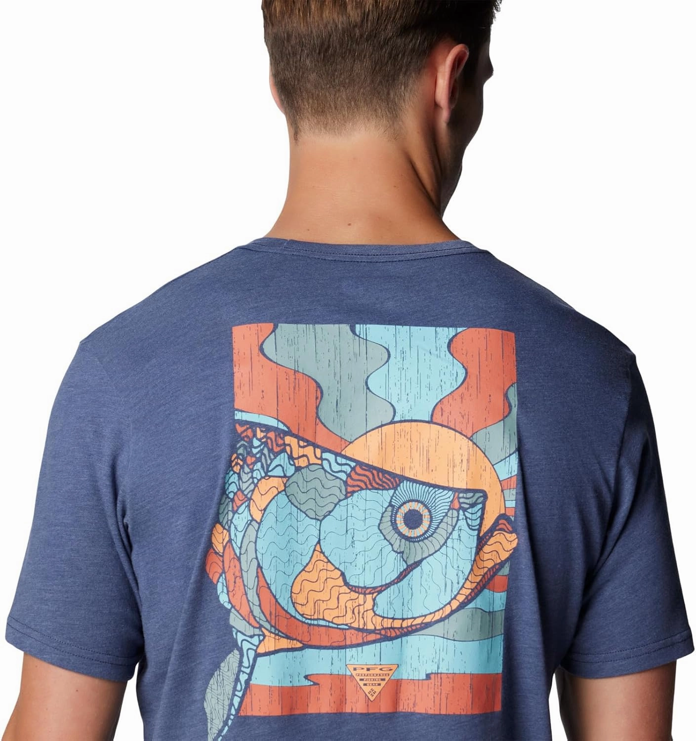 Columbia Men's PFG Tarpon Rise Tech Tee Short Sleeve