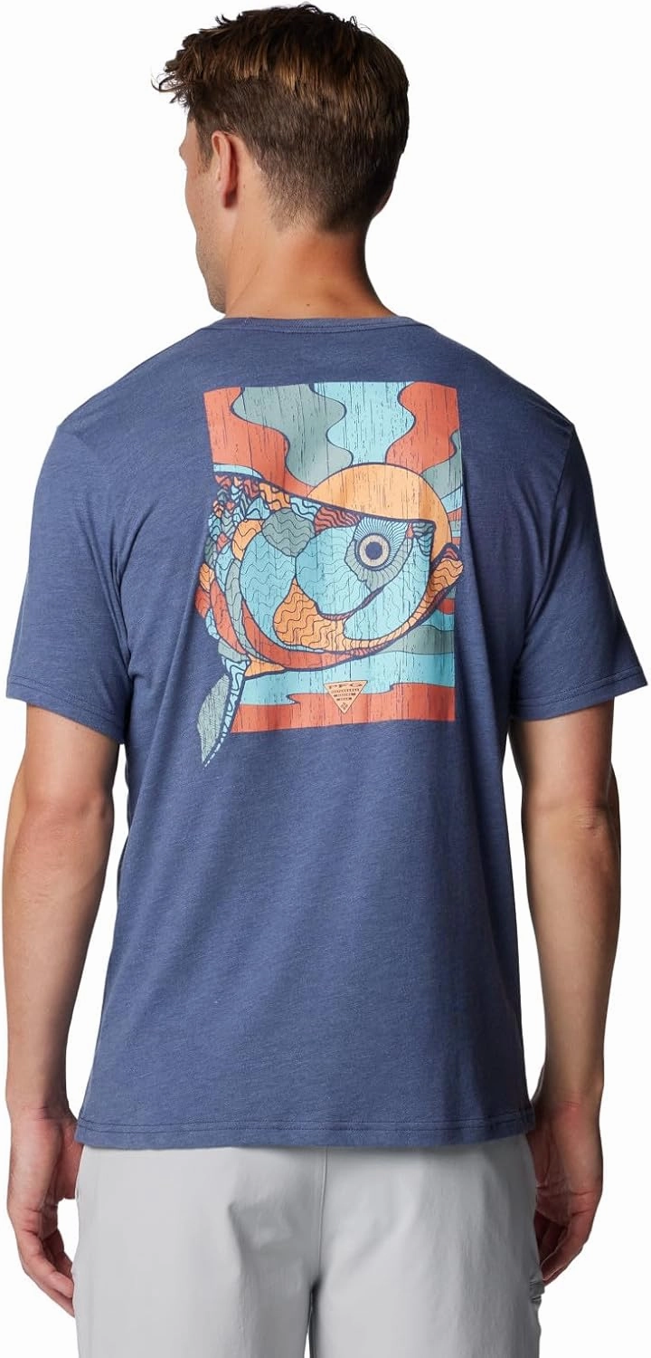 Columbia Men's PFG Tarpon Rise Tech Tee Short Sleeve