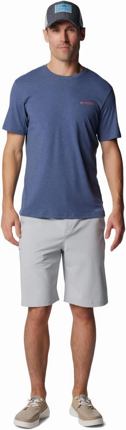 Columbia Men's PFG Tarpon Rise Tech Tee Short Sleeve