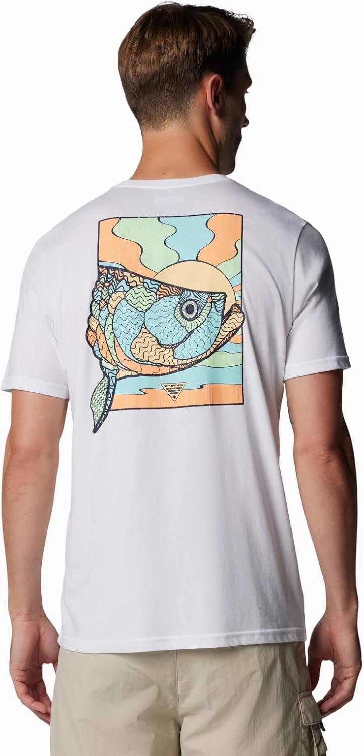 Columbia Men's PFG Tarpon Rise Tech Tee Short Sleeve