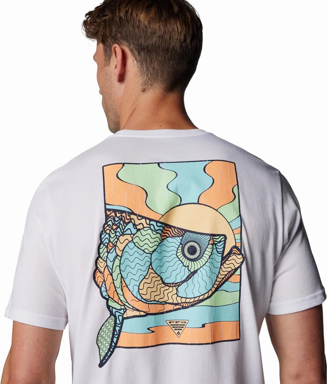 Columbia Men's PFG Tarpon Rise Tech Tee Short Sleeve