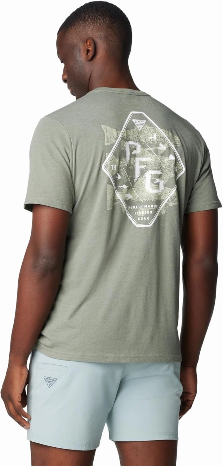 Columbia Men's PFG Tarpon Rise Tech Tee Short Sleeve