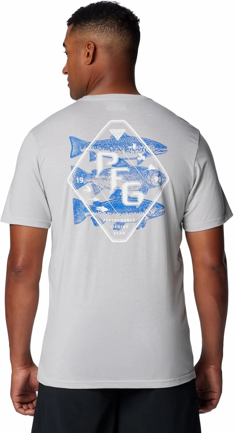 Columbia Men's PFG Tarpon Rise Tech Tee Short Sleeve