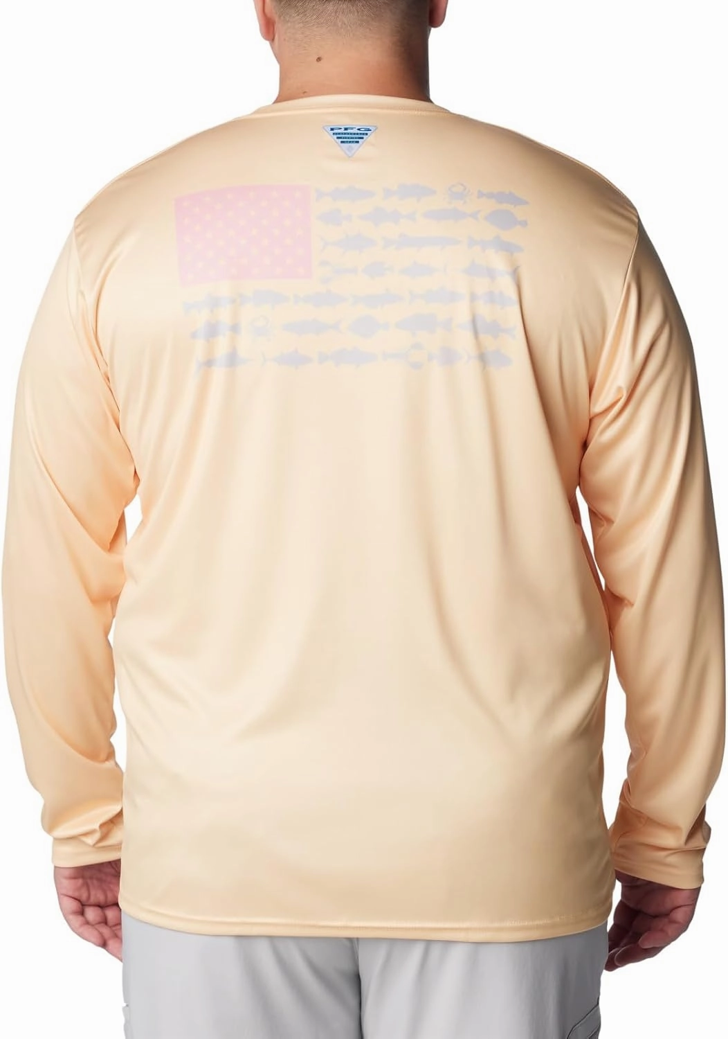 Columbia Men's Terminal Tackle PFG Fish Flag Long Sleeve