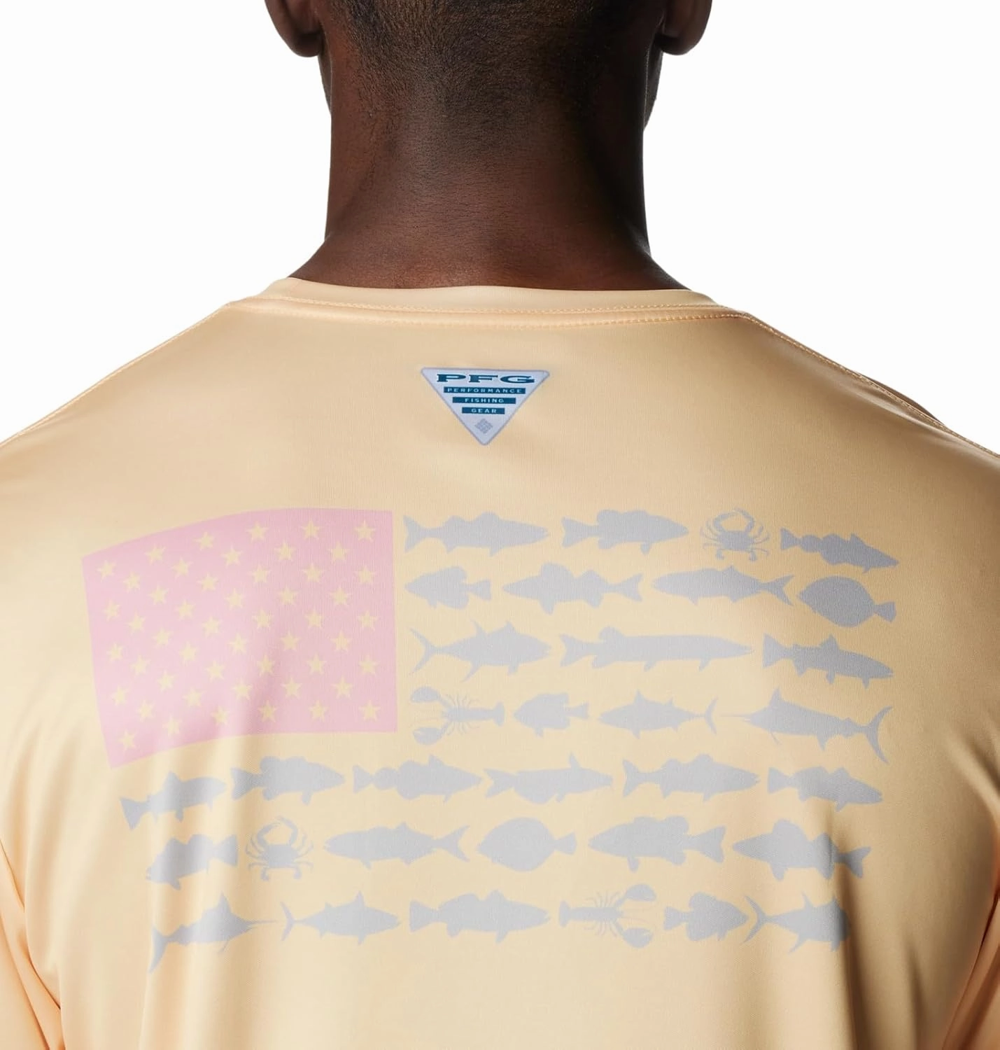 Columbia Men's Terminal Tackle PFG Fish Flag Long Sleeve