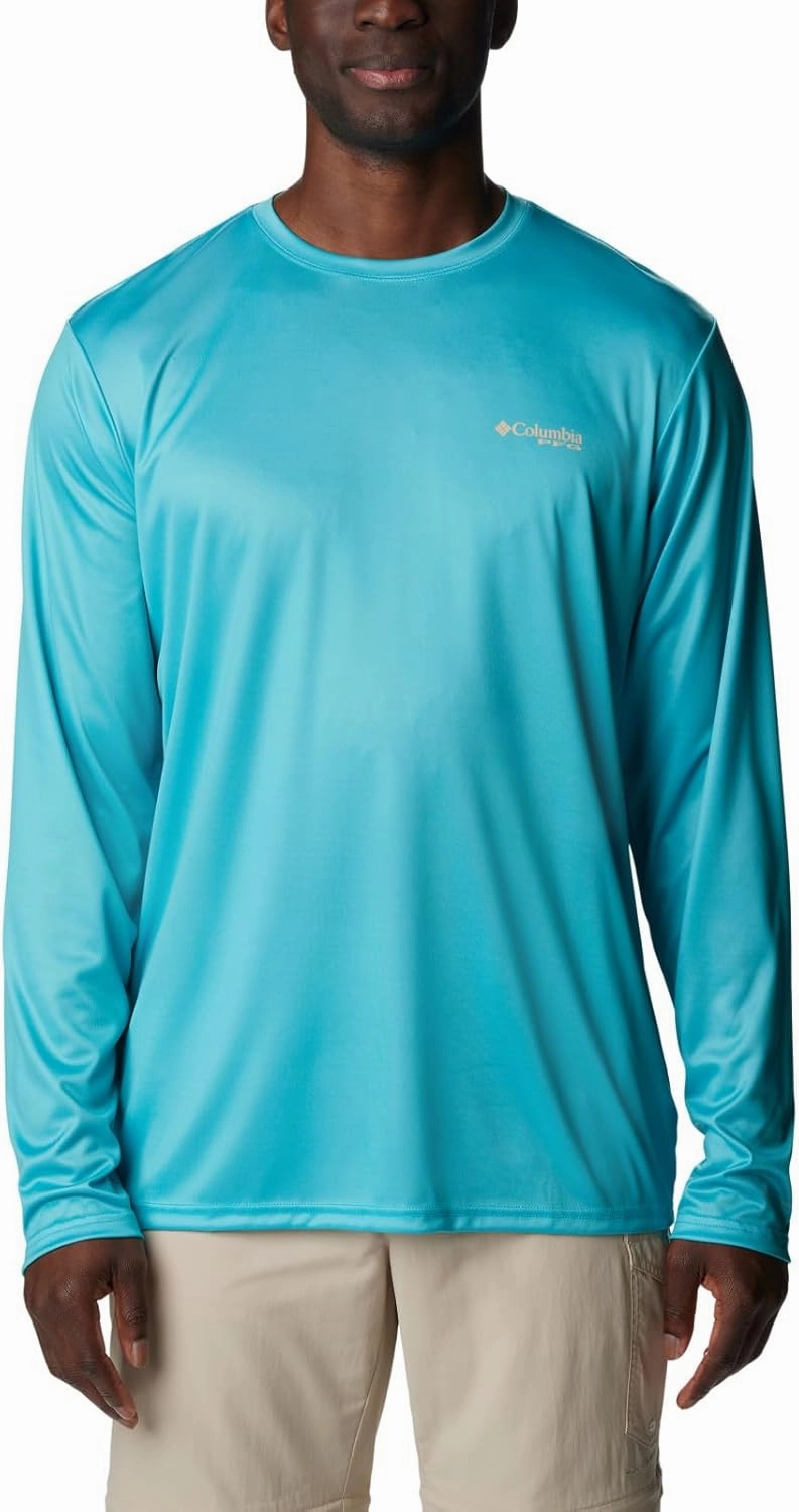 Columbia Men's Terminal Tackle PFG Fish Flag Ls