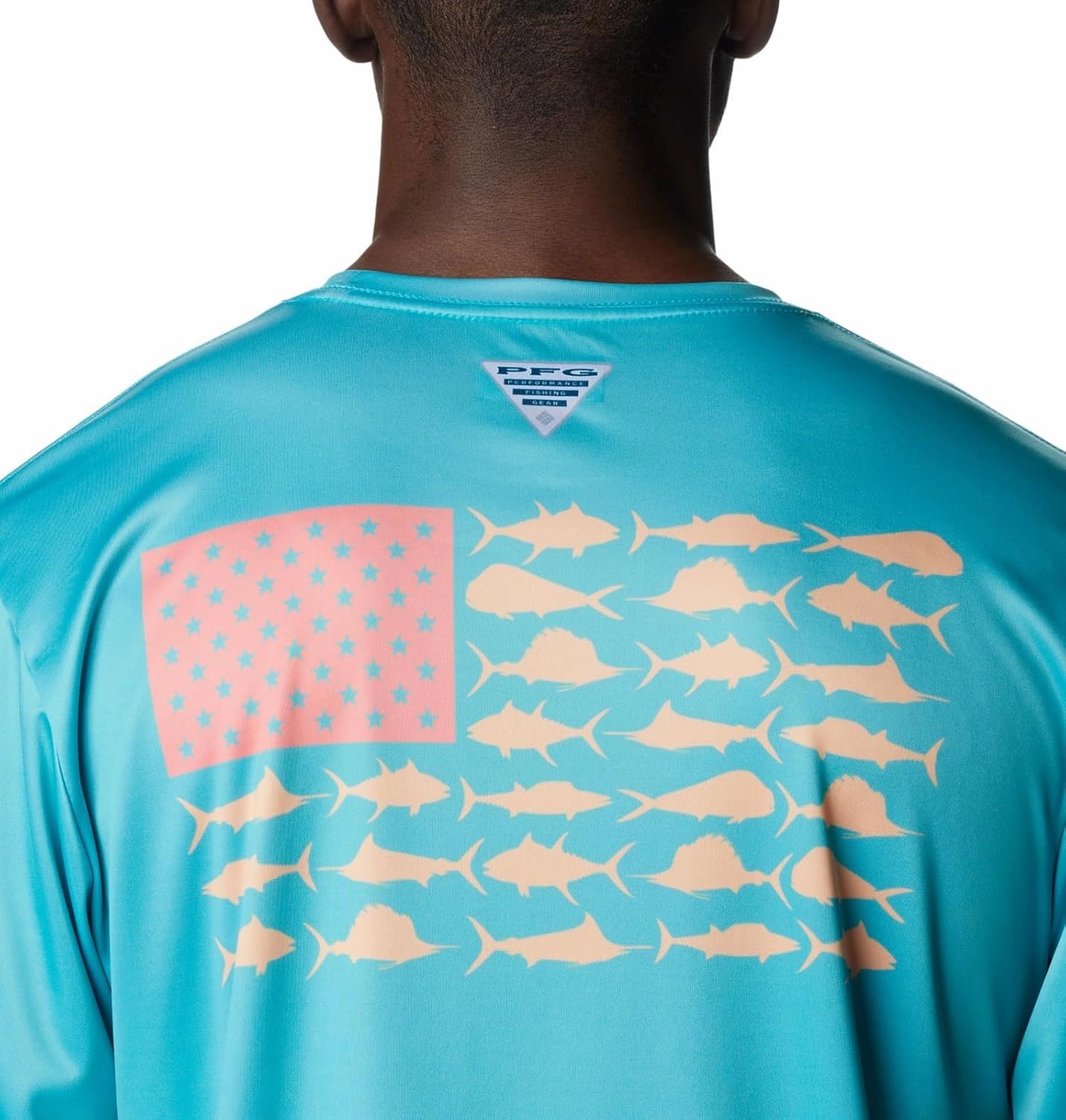 Columbia Men's Terminal Tackle PFG Fish Flag Ls