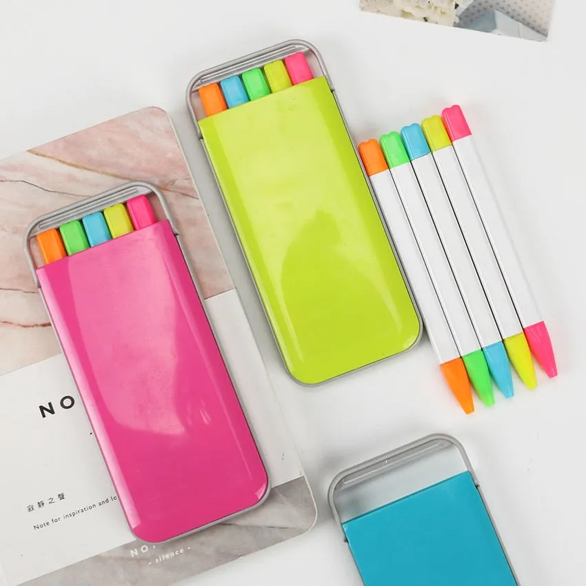 Compact Highlighter (Set of 5)