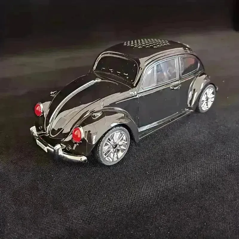 Compact Vintage Car Shaped Bluetooth Speaker
