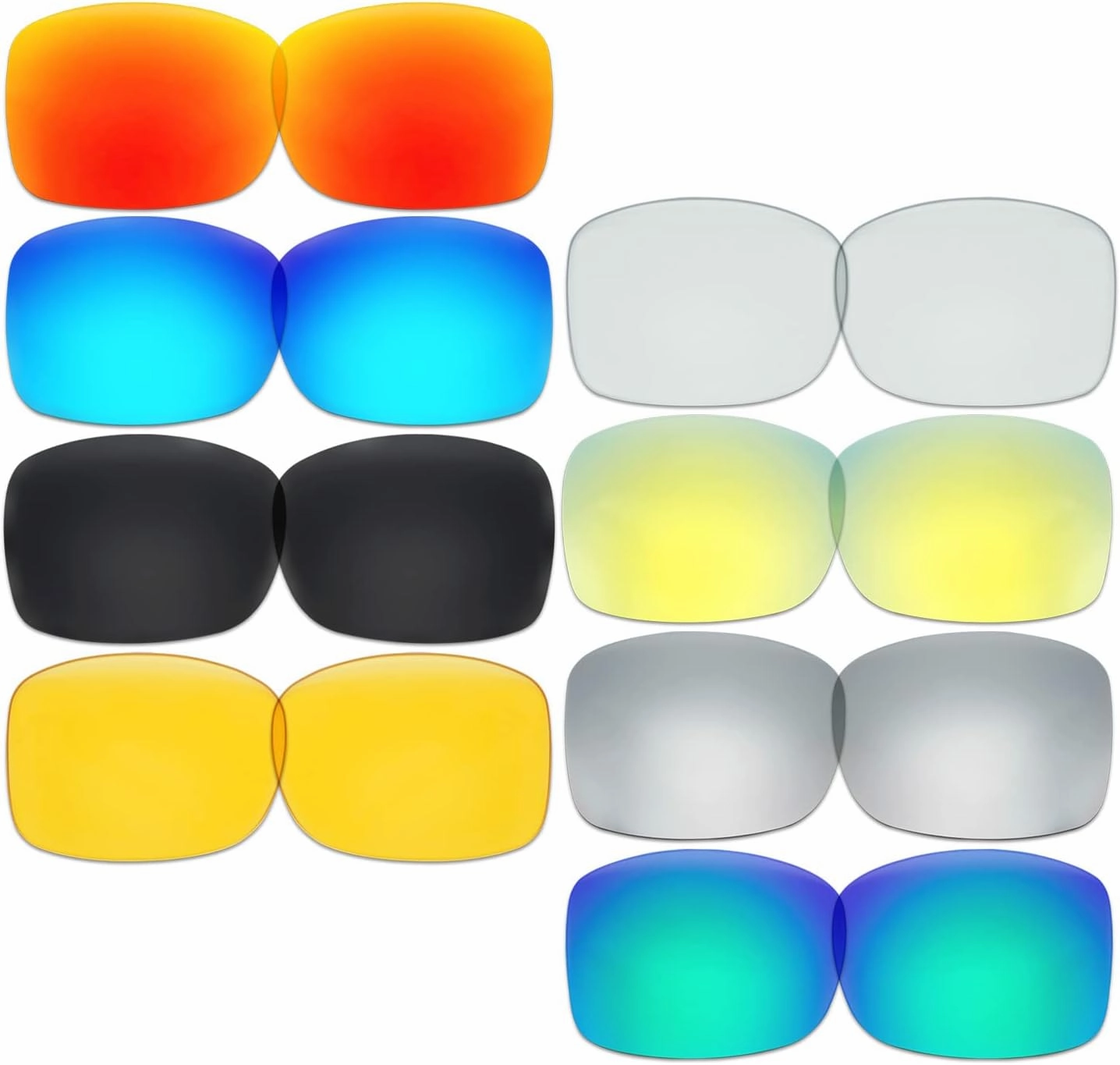 Compatible/Replacement Lenses for Oakley Jupiter Squared with 8 Color