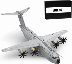 ConsoleXpress A400M Atlas Transport Plane Building Blocks Model, 14195PCS 1/35 Scale MOC Military Aircraft Model Display Set Collectible Gifts Set for Adults (Static Version)