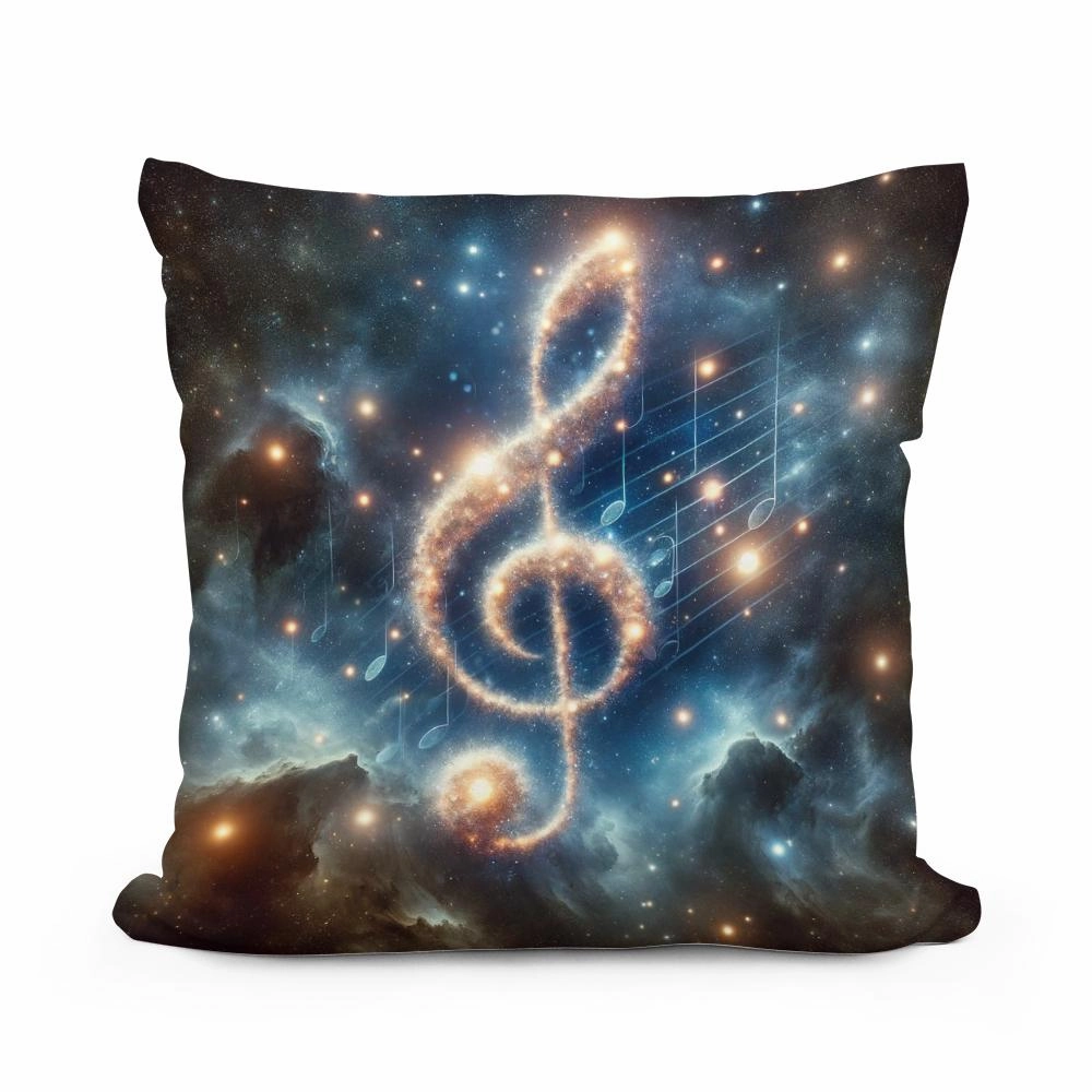 Cosmic Symphony Cotton Cushion