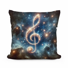 Cosmic Symphony Cotton Cushion