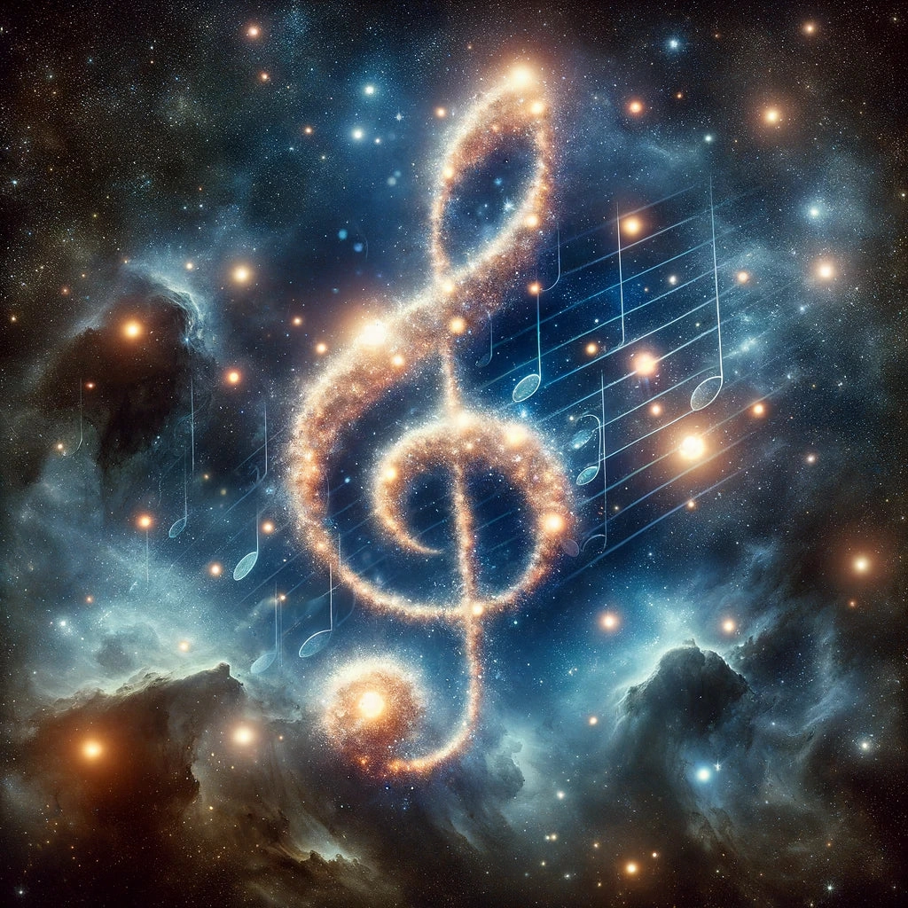 Cosmic Symphony Cotton Cushion
