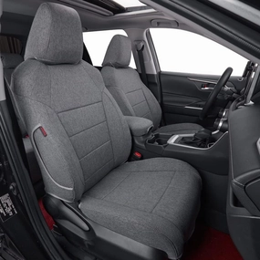 coverdream Custom Seat Covers Compatible with Select Toyota Corolla L,LE,LE Eco,XLE 2014 2015 2016 2017 2018 2019 (Gray,Full Set)