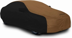 Coverking Custom Car Cover for Select Daimler 250 Models - Stormproof (2-Tone Tan with Black Sides)