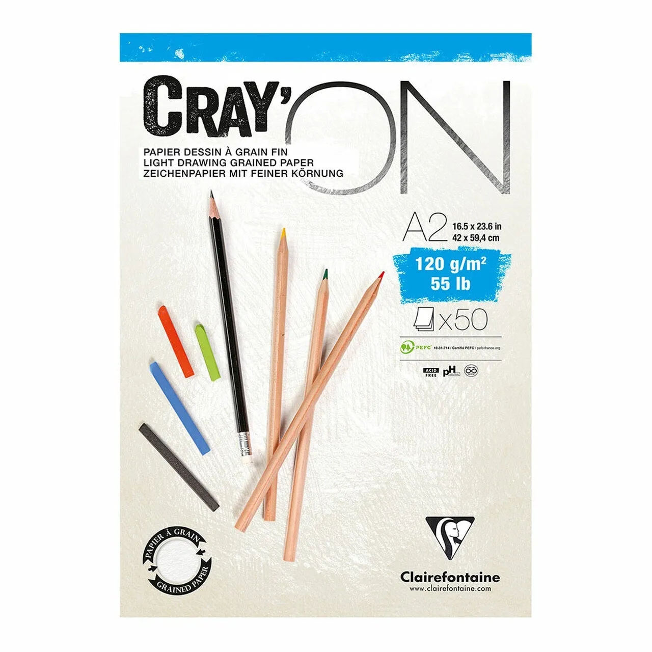 CrayON Pad A2 120g 50 sheets