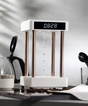 Creative Anti Gravity Levitating Water Drops Time Lamp