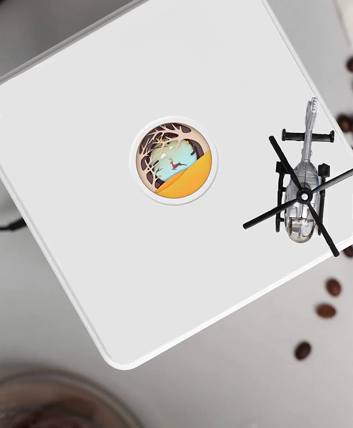 Creative Anti Gravity Levitating Water Drops Time Lamp