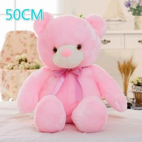 Creative Luminous LED Colorful Glowing Teddy - Plush Toy Colorful Glowing Teddy Bear Christmas Gift for Kid