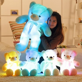 Creative Luminous Light Up LED Teddy Bear Plush
