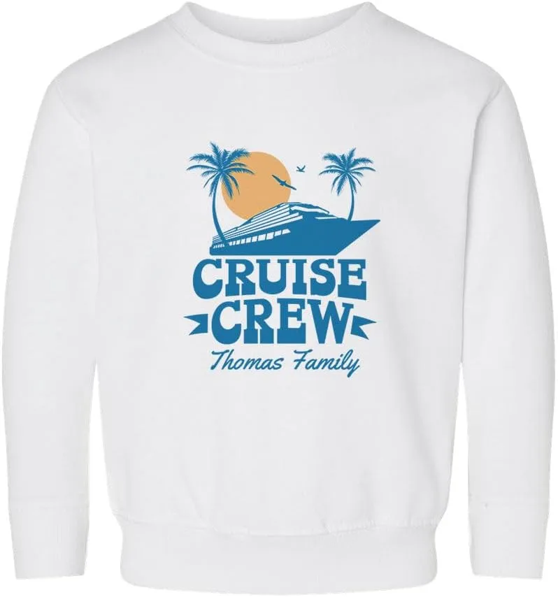Cruise Crew Thomas Family Kids Sweatshirt Toddler