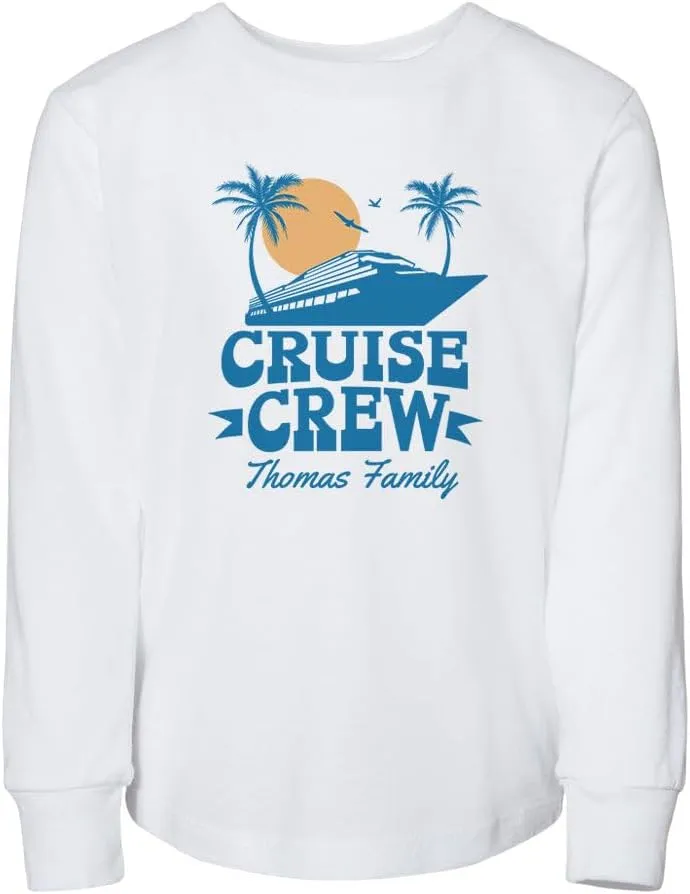 Cruise Crew Thomas Family Toddler Kids Long Sleeve T-Shirt