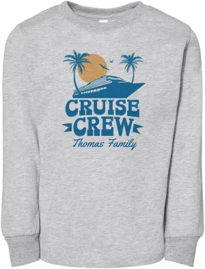Cruise Crew Thomas Family Toddler Kids Long Sleeve T-Shirt